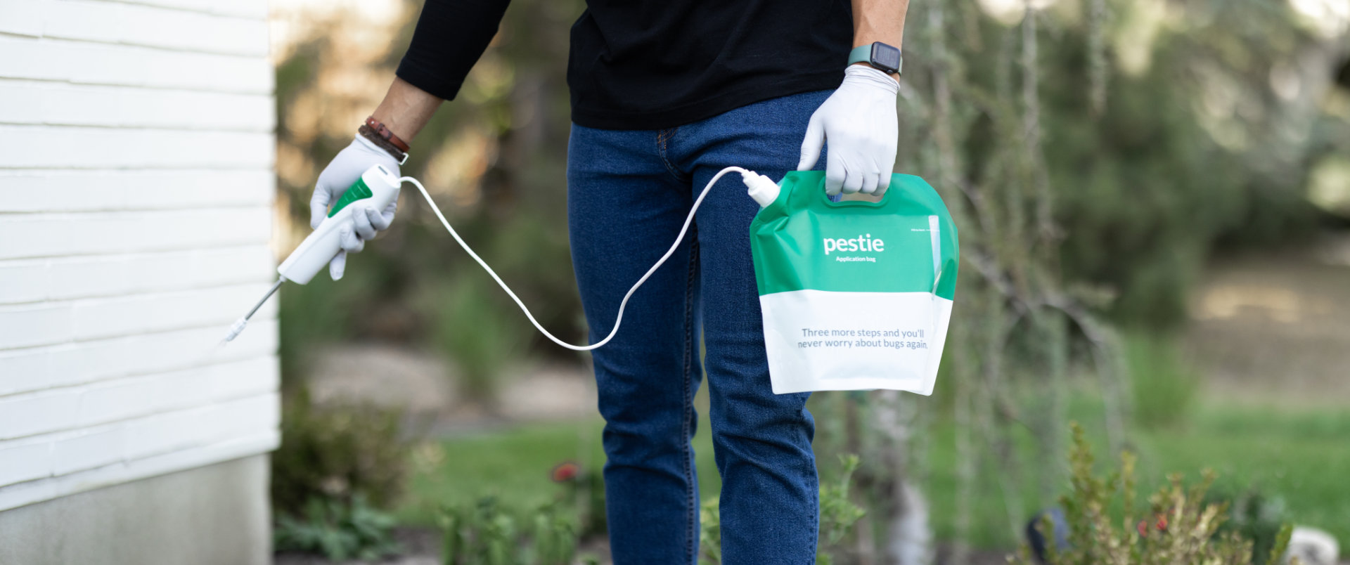 Holding Pestie box